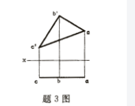 正平面 c.侧垂面 d. 侧平面