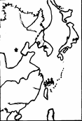 读东亚部分地区图,回答下列问题.