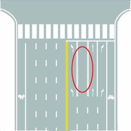 这个标志是何含义 a.人行横道灯b.注意行人c.注意信号灯d.交叉路口