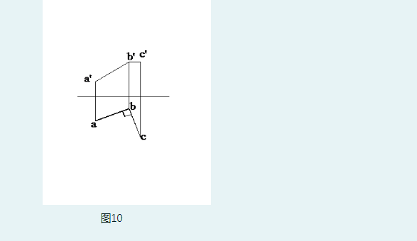 1.如图10所示，直线AB和直线BC的位置关系是（)A.普通相交B.交叉C.垂直相交D.平行2.图1