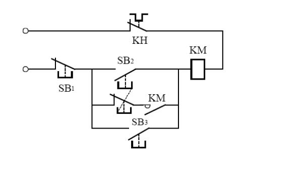 试分析图3所示电路的工作原理（图中只画出了控制电路）。