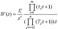 某系统的开环传递函数的一般形式为，n表示系统的阶数，若r=1，则该传递函数所对应的系统为()型系统。