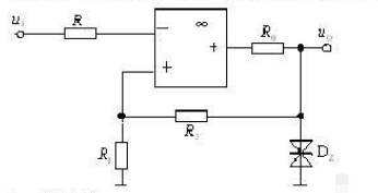 电路如图所示，R₁、R₂支路引入的反馈为（)电路如图所示，R₁、R₂支路引入的反馈为()A.正反馈B