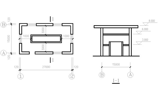 如图7所示，计算该建筑物的建筑面积。图7如图7所示，计算该建筑物的建筑面积。图7请帮忙给出正确答案和