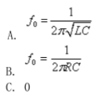 RC串并联正弦波振荡器的振荡频率是（)。