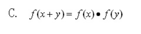 （x)是定义在实数集R上的非零连续函数，且满足方程（)则称函数f（x)是指数函数。请帮忙给出正确答案