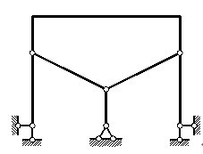 题图所示结构的位移法基本未知量数目为()个。