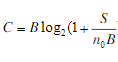 山农信道容量公式 是在（）条件下推导得到的。山农信道容量公式 是在（）条件下推导得到的。