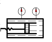 油泵的吸油管如图所示。已知p2／γ=－4.08m（油柱高)，吸油管底部直径d1=1m，顶部直径d2=