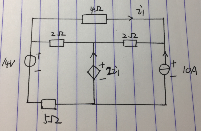 用网孔法或节点法求习题9－28图所示电路中受控源提供的平均功率。用网孔法或节点法求习题9-28图所示