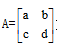 矩阵 为非奇异矩阵的充要条件是（)矩阵 为非奇异矩阵的充要条件是()A.ad-bc=0B.ad-bc