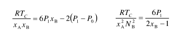 试证明亚规则溶体模型中，A－B二元系溶解度间隙的拐点方程以及临界温度与系数、间关系如下：试证明亚规则