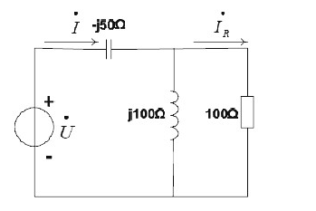 在图中，如设电压、电流有效值为US=20V，I=2A，ω=6rad／s。若有R=8Ω，试给出L值。在