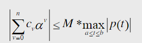 设是数列．证明存在[a，b]上的有界变差函数g（t)使成立的充要条件是存在M＞0对一切多项式有设是数