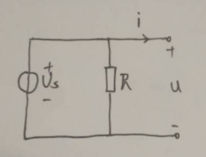 写出图所示各电路的伏安关系式。    