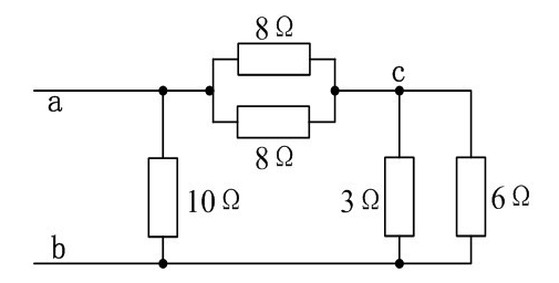 求图所示各电路的电阻Rab（单位都是Ω)。求图所示各电路的电阻Rab(单位都是Ω)。    