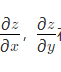 如果函数z=f(x，y)在点P(x，y)处可微，那么偏导数( )．