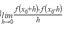 设函数f(x)可导，则( )。