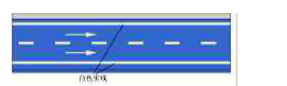 如图所示白色实线是车道边缘线，用来指示机动车道的边缘。A：正确B：错误如图所示白色实线是车道边缘线，