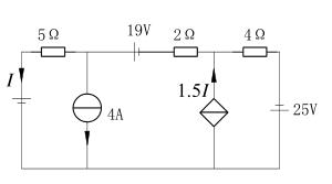 电路如图所示，设法只用一个方程解出电流Ix。电路如图所示，设法只用一个方程解出电流Ix。    