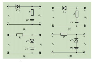 图所示电路中，二极管为理想二极管。试分别求Is=6mA和Is=－6mA两种情况下二极管中的电流Id。