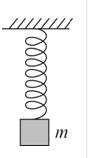 质量为m的小物块悬挂于劲度系数为k的弹簧下端，平衡于O点。如图所示，从t=0开始。弹簧上端O&#39