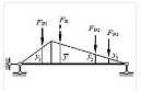 利用影响线求图所示结构指定的量值MC、FQC。利用影响线求图所示结构指定的量值MC、FQC。    