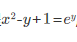 设由方程确定隐函数y=y（x)，则=______。设由方程确定隐函数y=y(x)，则=______。