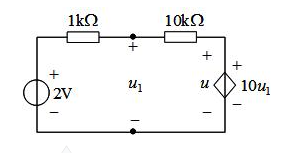 已知图所示电路和元件功率，试求未知电压电流。    