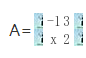 若矩阵，，已知A=B，则x=______，y=______若矩阵，，已知A=B，则x=______，