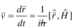 质量为μ，电荷为q的非相对论性粒子在电磁场中运动时，Hamilton算符为    （1)  其中A（