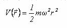 质量为m、电荷为q的粒子在三维各向同性谐振子势    中运动，同时受到一个沿x方向的均匀常电场E=E