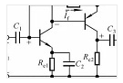 题8图所示电路中Rz引入的交流反馈类型为(   )。    A．串联电压负反馈    B．串联电流负