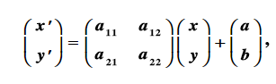 设平面上的点变换σ在直角坐标系下的公式为    其中A=（aij)是正交矩阵，证明σ是正交变换。设平