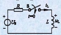 已知电路如图a所示，R=1.5kΩ，L=15H，US=18V，换路前，电路已处于稳态。t=0时，S开