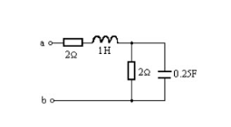 已知电路如图所示，ω=1rad／s，试分别求各电路输入阻抗ZAB。已知电路如图所示，ω=1rad/s