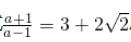 若等式成立，则元素a=______．若等式成立，则元素a=______．