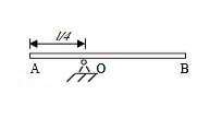 一均质杆AB，长为L，质量为m，以角速度ω绕O轴转动，则杆对过O点的LZ轴的动量矩大小为（)。一均质