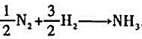 若把氮气、氢气和氨气都看作理想气体（p→0),由气体热力学性质表可查到它们在298K的焓值分别为8若