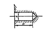 在一块厚金属板上钻了一个直径为d=2cm，的不穿透的小孔，孔深H=4cm,锥顶角为90°，如附图所示