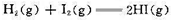 计算298K时,如下反应的标准摩尔Gibbs自由能变化值和标准平衡常数。已知298 K时,HI、H2
