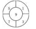阿奇博尔德投掷了八支飞镖，八支飞镖都命中了镖牌（如图所示）。他得到的总分是（）。 A．阿奇博尔德投掷