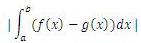 若f（x)与g（x)是[a, b]上的两条光滑曲线,则由这两条曲线及直线x = a,x = b所围图