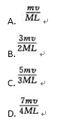 如图4－30所示,一静止的均匀细棒,长为L、质量为M,可绕通过棒的斕点且垂直于棒长的光滑固定轴O在如