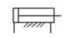 如图所示为双作用单活塞杆液压缸，已知活塞的面积A1=0.05m2,活塞杆的面积A2=0. 01 m2