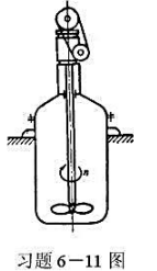 化工反应器的搅拌轴由功率P=6kW的电动机带动，转速n=0.5r／min，轴由外径D=89mm、壁厚