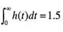 某连续时间实的因果LTI系统的零、极点如图5－36所示，并已知 ,其中h（t)为该系统的单位冲激响应