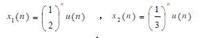 有一信号y（n)，它与另两个信号x1（n)和x2（n)的关系是  y（n)=x1（n＋3)*x2（－