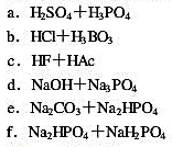 以NaOH或HCl溶液滴定下列溶液时，在滴定曲线上会出现几个突跃？