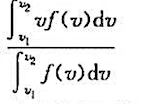 设某种气体的分子速率分布函数为f（v)，则速率在v1~v2区间内的分子平均速率为（)(A)(B)(C
